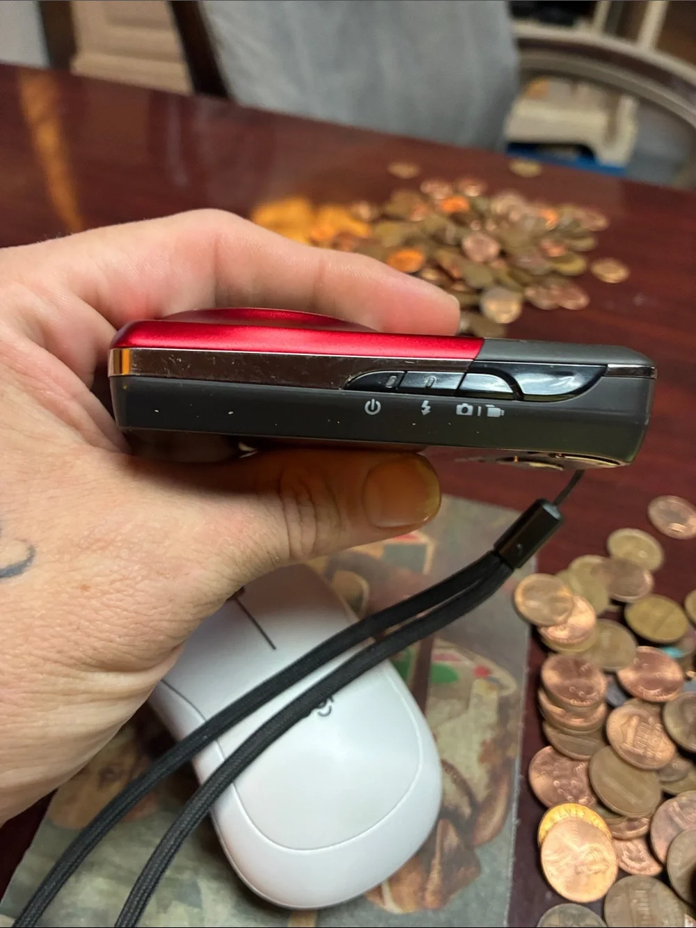Kodak Red and Black Compact Digital Camera with 3x Optical Zoom